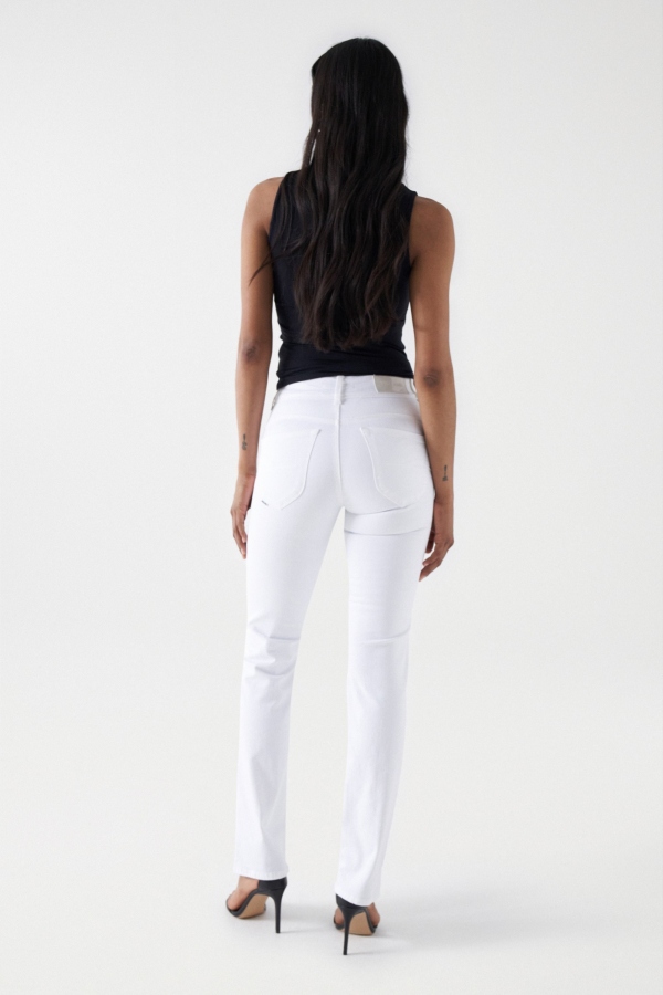JEANS PUSH IN SECRET STRAIGHT BLANCO