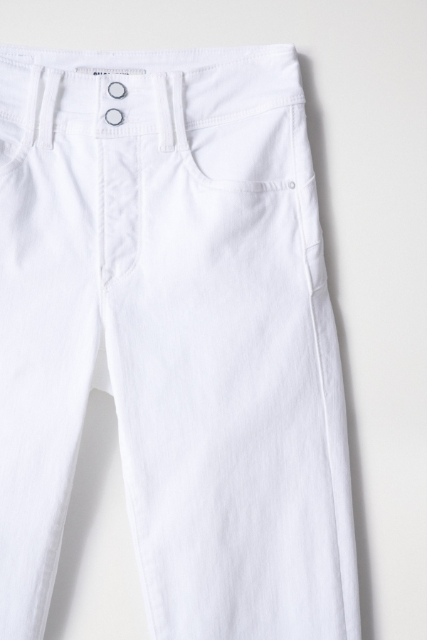 JEANS PUSH IN SECRET STRAIGHT BLANCO