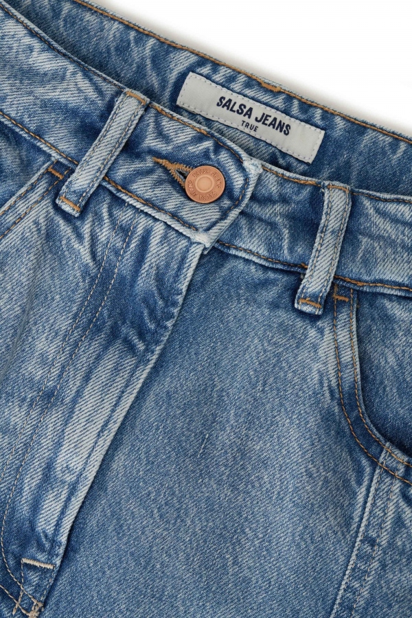 FALDA MIDI DENIM FALDA MIDI DENIM