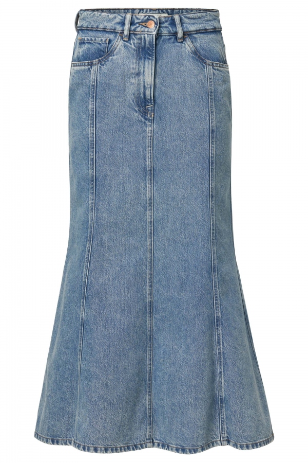 FALDA MIDI DENIM FALDA MIDI DENIM