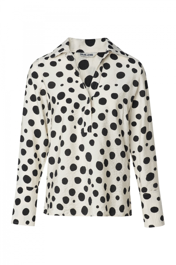 BLUSA ESTAMPADO LUNARES BLUSA ESTAMPADO LUNARES