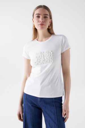 CAMISETA BLANCA MANGA CORTA...