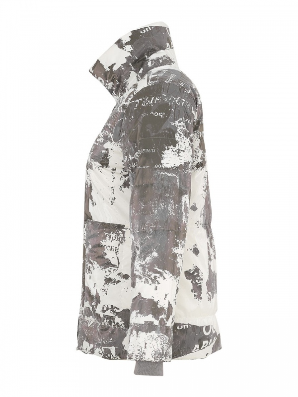 ABRIGO BLANCO Y PLATA ABRIGO BLANCO Y PLATA