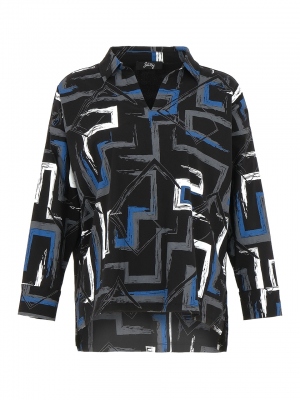 BLUSA GEOMETRIA ABSTRACTA