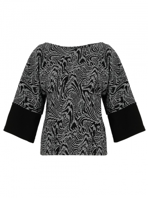 SUÉTER ESTAMPADO ABSTRACTO