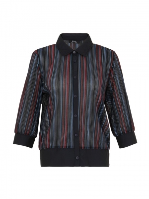 CAMISA RAYAS TRICOLOR