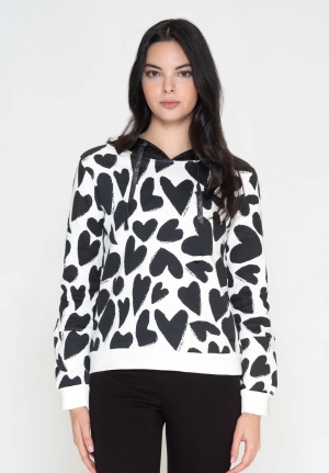 SUDADERA BERNICE CORAZONES