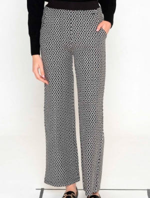 PANTALÓN BLANCO Y NEGRO BRENDA