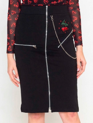 FALDA TUBO CREMALLERAS CECILIA 2