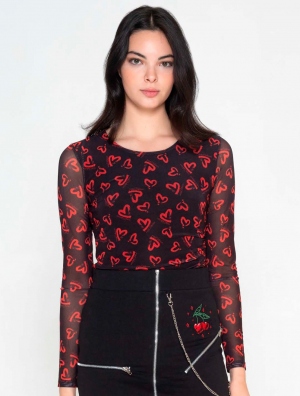 CAMISETA CORAZONES DAMARIL