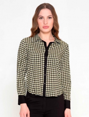 BLUSA PATA DE GALLO CAMILA