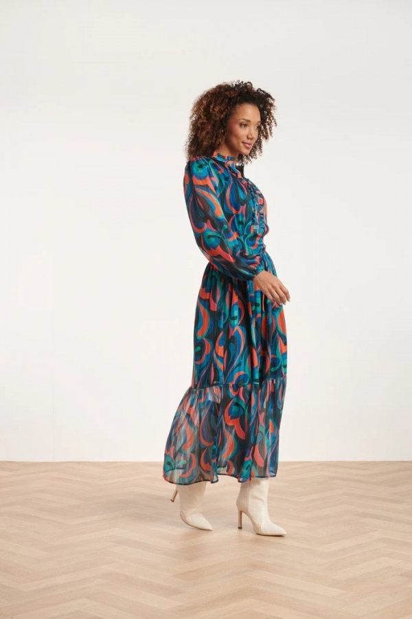 VESTIDO LARGO MULTICOLOR VESTIDO LARGO MULTICOLOR