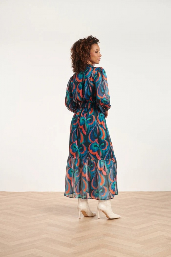 VESTIDO LARGO MULTICOLOR VESTIDO LARGO MULTICOLOR