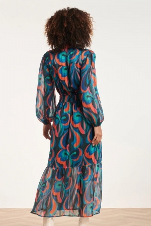 VESTIDO LARGO MULTICOLOR 2
