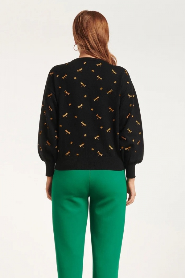 SUDADERA NEGRA INSECTOS 2