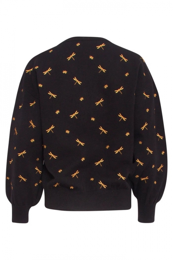 SUDADERA NEGRA INSECTOS SUDADERA NEGRA INSECTOS