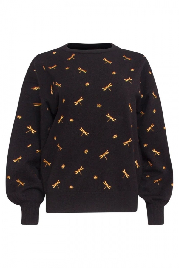 SUDADERA NEGRA INSECTOS SUDADERA NEGRA INSECTOS