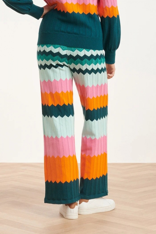 PANTALÓN ZIG ZAG MULTICOLOR PANTALÓN ZIG ZAG MULTICOLOR