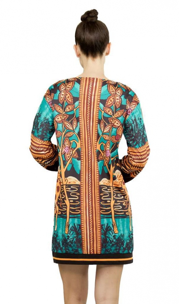 VESTIDO CORTO ÁFRICA VESTIDO CORTO ÁFRICA