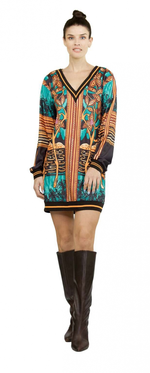 VESTIDO CORTO ÁFRICA VESTIDO CORTO ÁFRICA