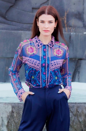 BLUSA ESTAMPADA INDIA