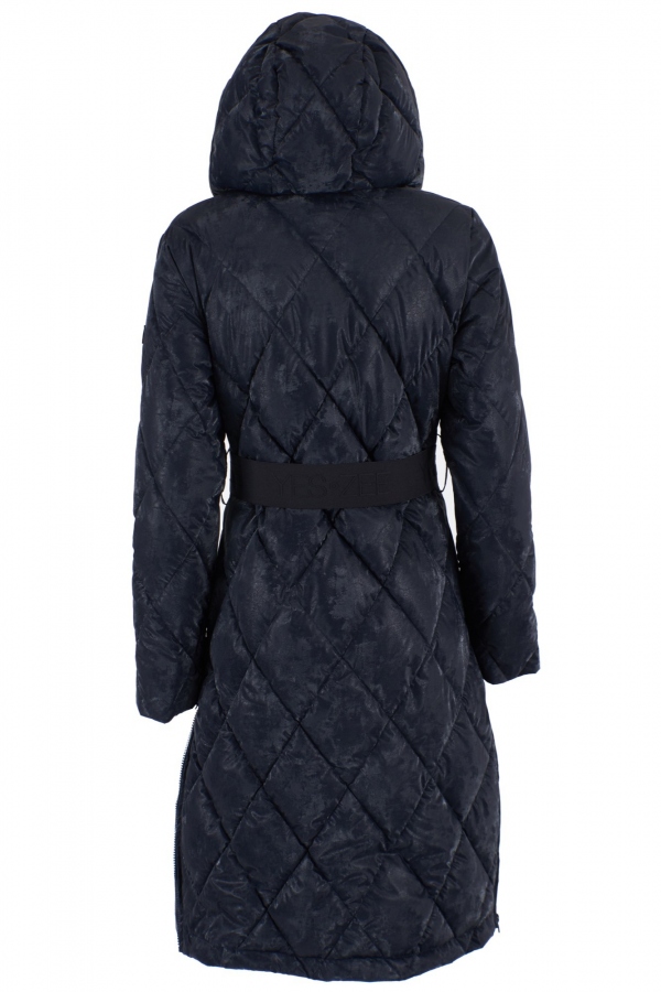 ABRIGO LARGO ACOLCHADO AZUL MARINO ABRIGO LARGO ACOLCHADO AZUL MARINO