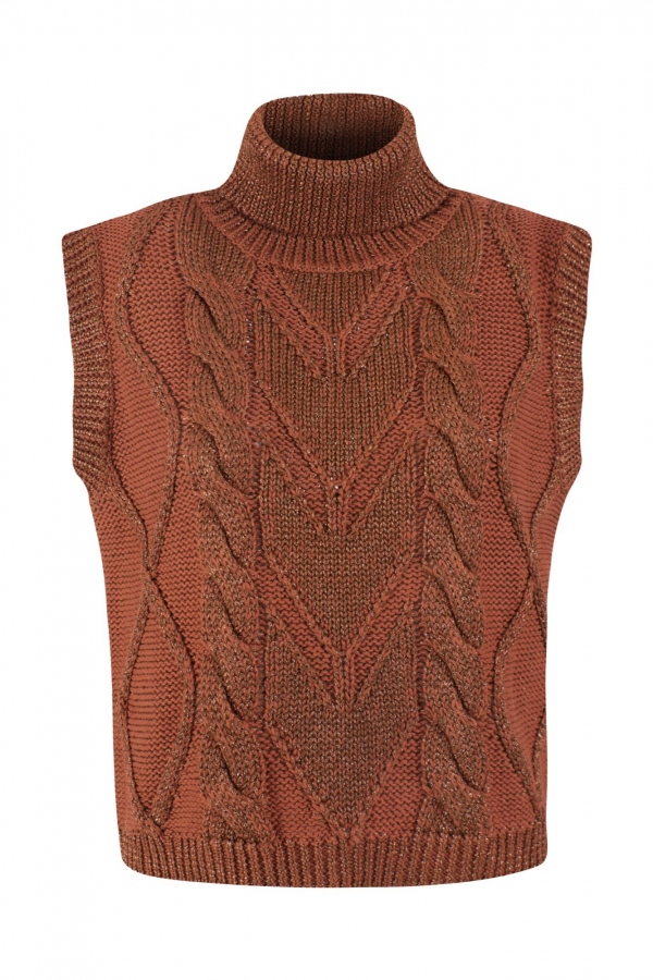 JERSEY SIN MANGAS TOSTADO JERSEY SIN MANGAS TOSTADO