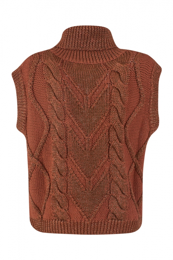 JERSEY SIN MANGAS TOSTADO JERSEY SIN MANGAS TOSTADO