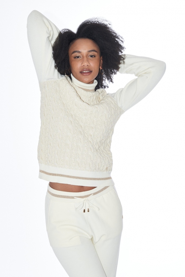 JERSEY CUELLO ALTO MARFIL JERSEY CUELLO ALTO MARFIL