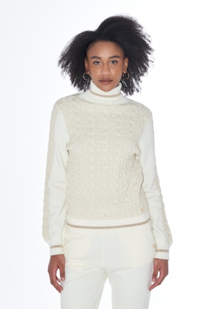 JERSEY CUELLO ALTO MARFIL