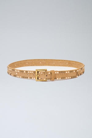 CINTURÓN DE CUERO BEIGE... 2