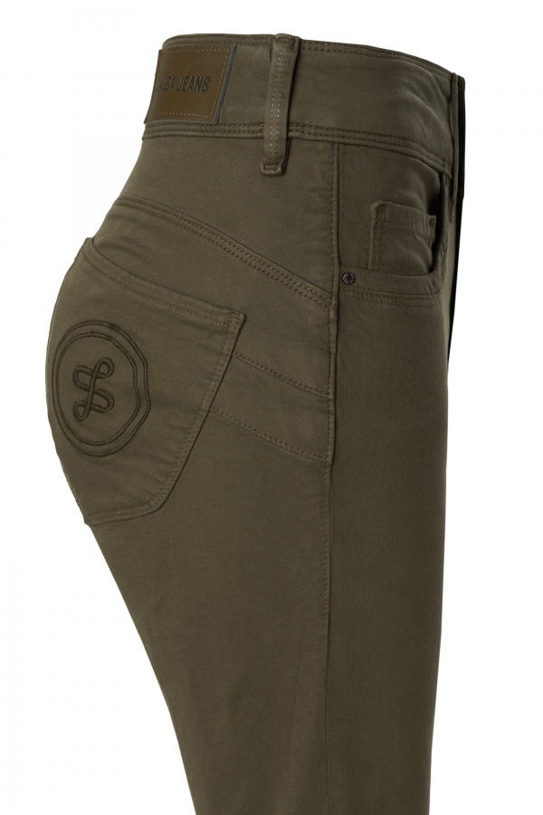 JEANS PUSH IN SECRET CAQUI JEANS PUSH IN SECRET CAQUI