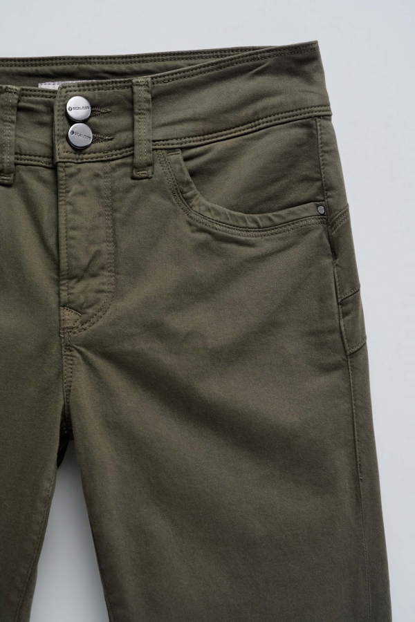 JEANS PUSH IN SECRET CAQUI JEANS PUSH IN SECRET CAQUI