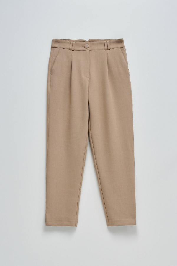 PANTALÓN CHINO SLIM TELA BEIGE