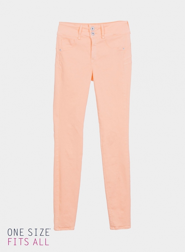 JEANS ONE SIZE DOUBLE UP SALMÓN