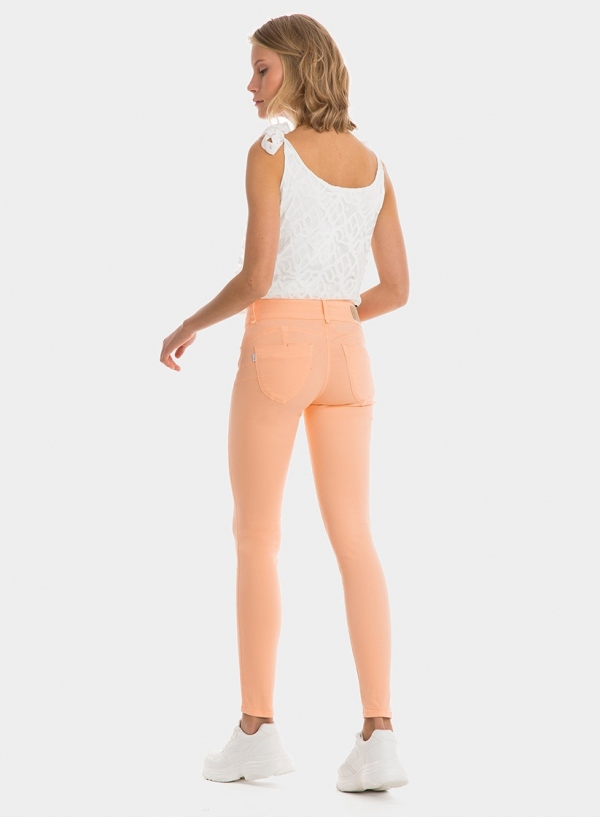 JEANS ONE SIZE DOUBLE UP SALMÓN