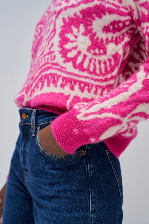 JERSEY LANA Y MOHAIR ROSA 2