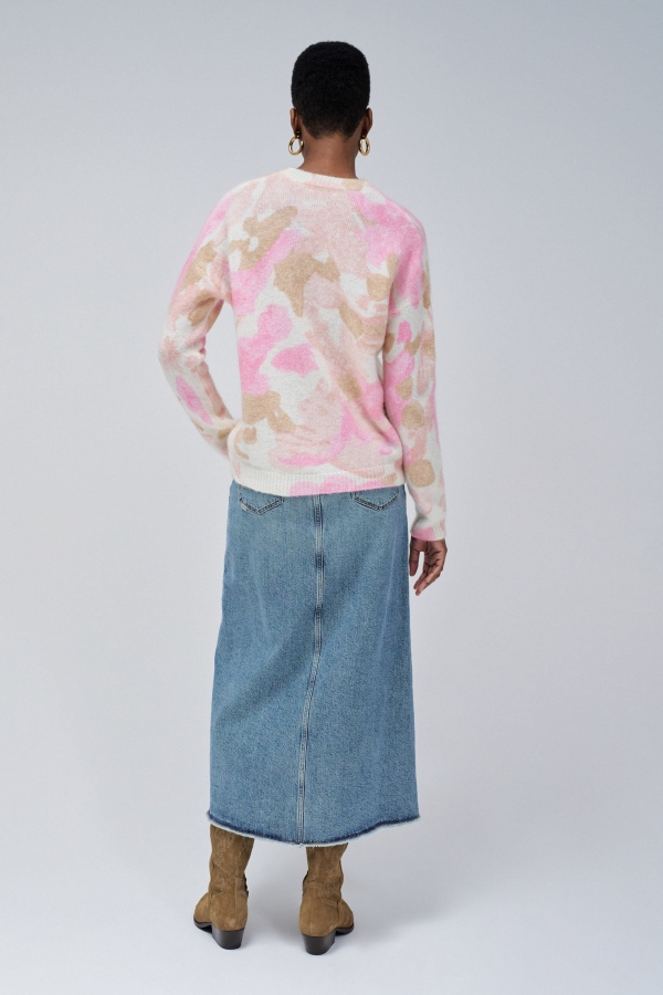 JERSEY LANA Y MOHAIR TRICOLOR