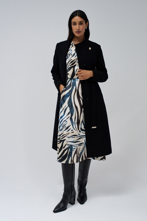 VESTIDO MIDI ANIMAL PRINT VESTIDO MIDI ANIMAL PRINT