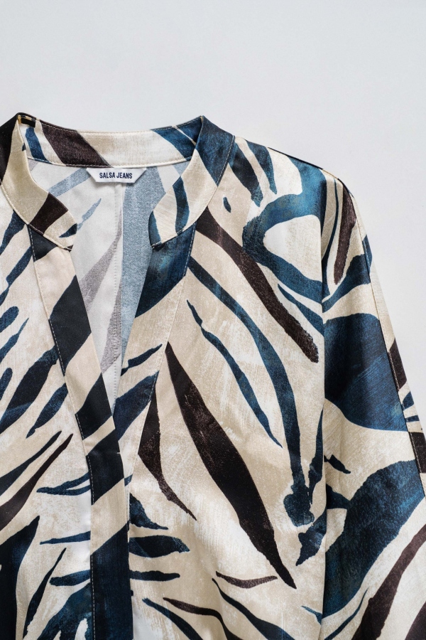 VESTIDO MIDI ANIMAL PRINT VESTIDO MIDI ANIMAL PRINT