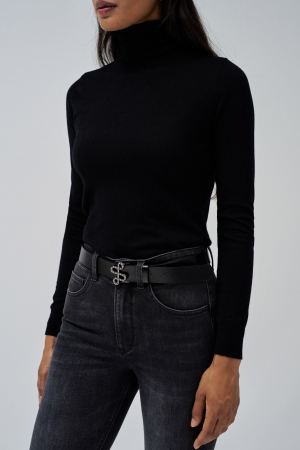 CINTURÓN DE CUERO BRILLANTES