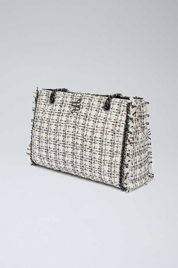 BOLSO DE HOMBRO TWEED CON... 2