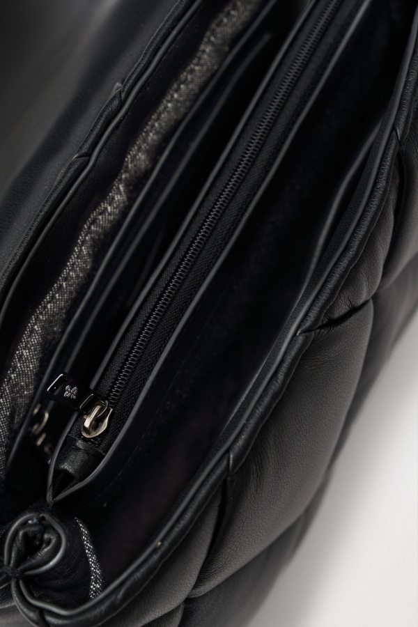 BOLSO BANDOLERA ACOLCHADO NEGRO BOLSO BANDOLERA ACOLCHADO NEGRO