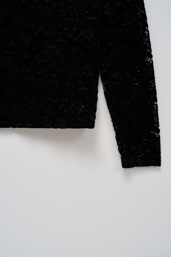 SUÉTER ENCAJE NEGRO SUÉTER ENCAJE NEGRO