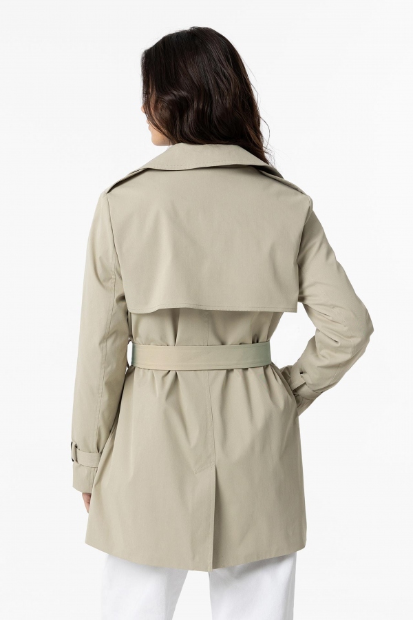 GABARDINA CORTA GANZI BEIGE GABARDINA CORTA GANZI BEIGE