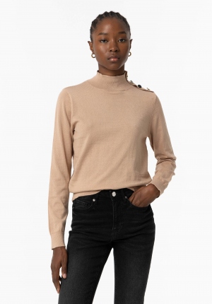 JERSEY DE PUNTO BEIGE...