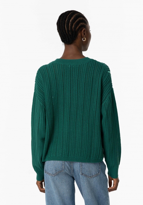 JERSEY DE PUNTO LENTEJUELAS VERDE JERSEY DE PUNTO LENTEJUELAS VERDE