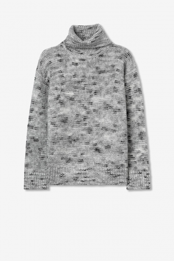 JERSEY DE PUNTO JASPEADO GRIS JERSEY DE PUNTO JASPEADO GRIS