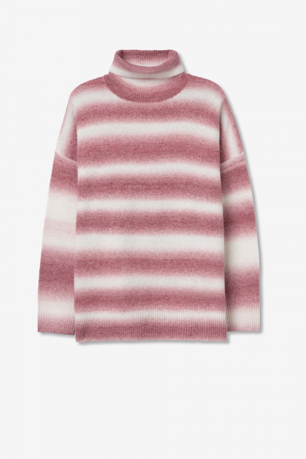 JERSEY DE PUNTO RAYAS BICOLOR JERSEY DE PUNTO RAYAS BICOLOR