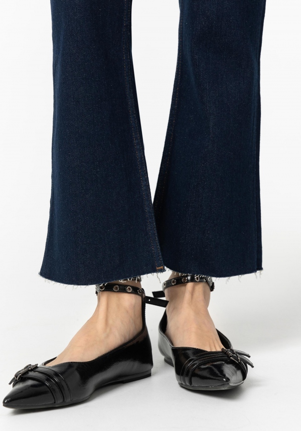 JEANS MEGAN CROPPED FLARE